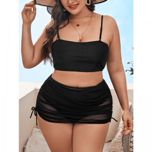 Tři kusy módní backless plavky