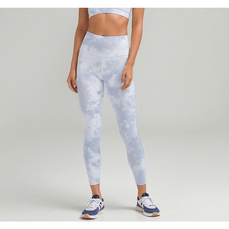 TIE-DYE PRINT HIP HIP LIFT Jóga kalhoty