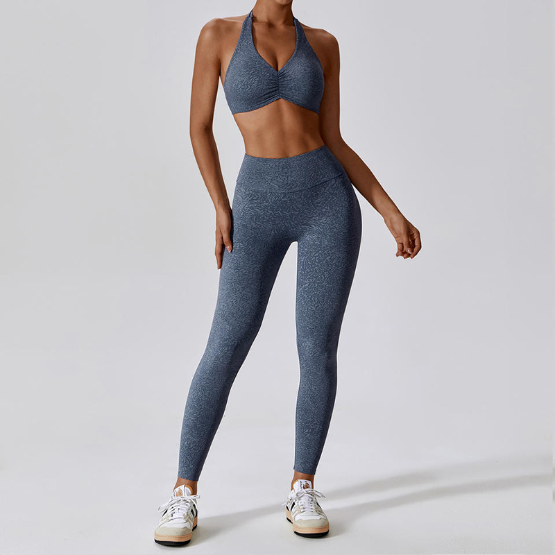 SC1054 Jóga sada fitness žena 2024 Sport Bra and Leggings Print Fitness Yoga Wear Gymn