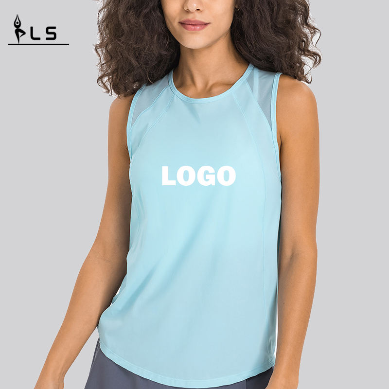 SC10244 SC10244 Jarní módní volná halenka vesta jóga vesta dutá tréninky Tops Yoga\'\'s Tank Top