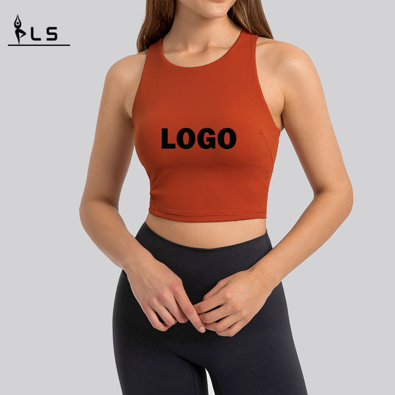 SC10257 Hollow Workout Tops Yoga Women \\\\\'s Tank Top Vest Vest Tréninkem Jóga Tank Top for Woman