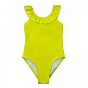Ruffle-Strap Kids Swimwear clearance Přebytek Baby Swimwear dívky Swimwear Kids Bikini