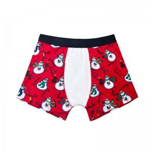 Vlastní logo Vysoce kvalitní dospělý prodyšný boxer s plné barevné pánské kalhotky spodní prádlo